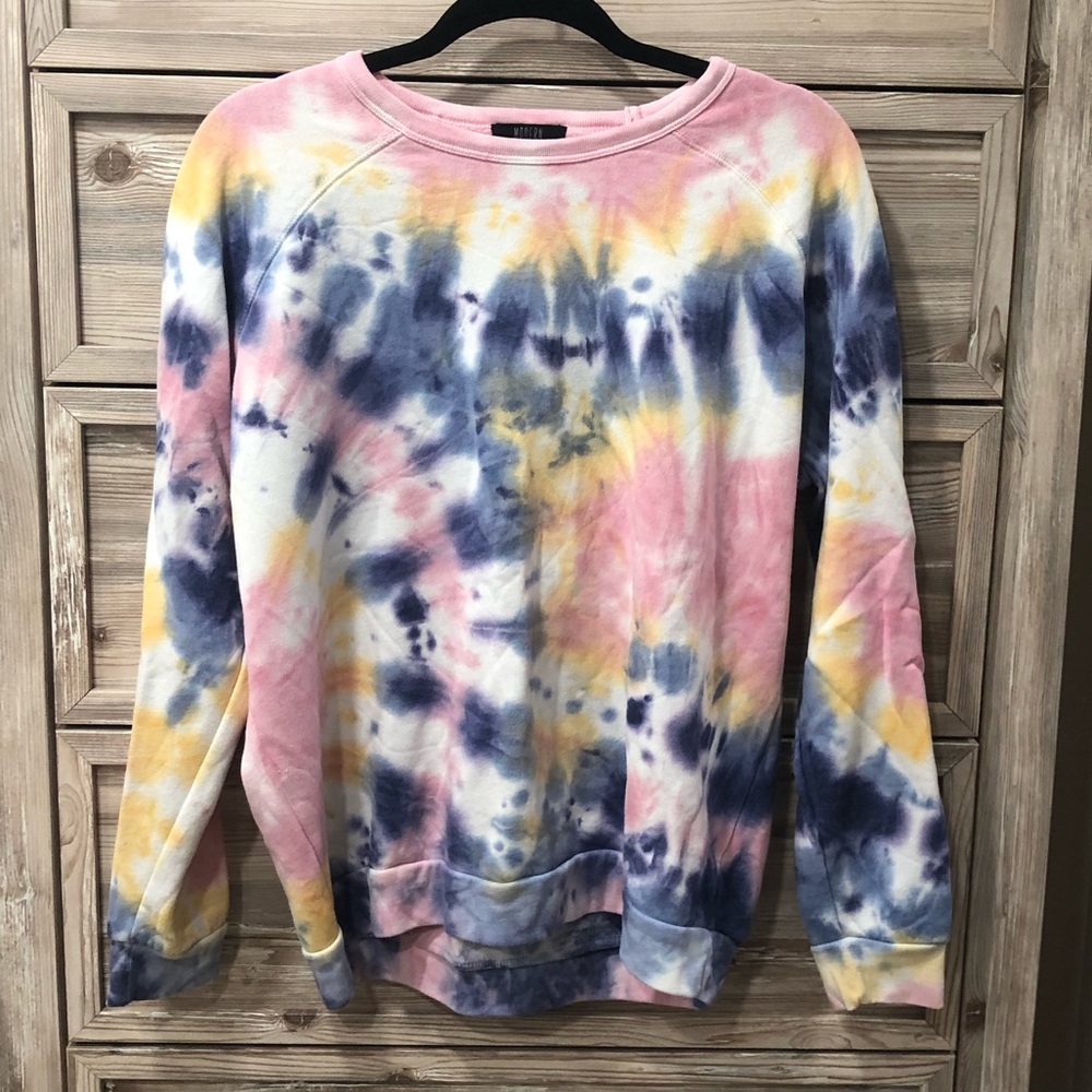 Tie Dye Crew Neck Sweatshirt